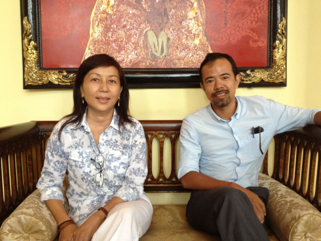 Aline Ho (left) and Nguyen Dinh Quan studied Dalat's architecture before developing La Vallee de Dalat's masterplan